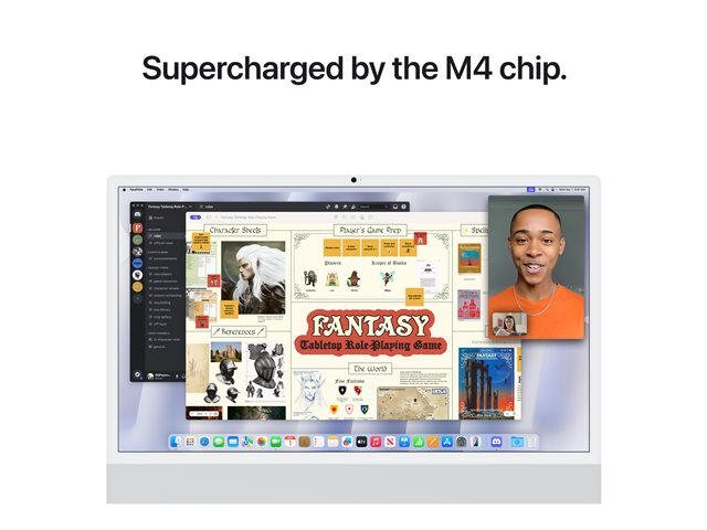 iMac - Apple M4 (10-core CPU/GPU) 24GB/1TB 